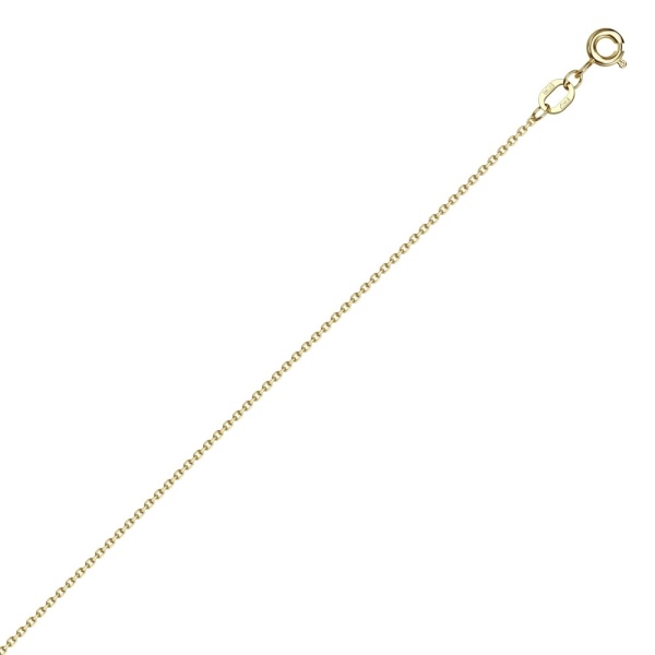 Цепь из желтого золота 585, плетение «Якорь»